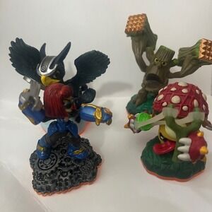 Skylanders Giants Lot -Shroom Boom Stump Smash Sprocket Sonic Boom